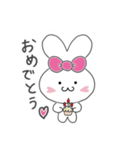 うさうさうさぎしゃん（個別スタンプ：38）