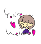 つぶの女の子スタンプその4（個別スタンプ：23）