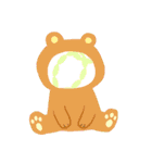 動物たちと服（個別スタンプ：10）