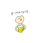 なんかかわいいねこさん（個別スタンプ：3）