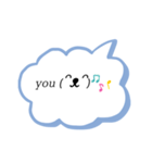 english⭐︎⭐︎（個別スタンプ：10）