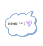 english⭐︎⭐︎（個別スタンプ：16）
