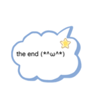 english⭐︎⭐︎（個別スタンプ：20）