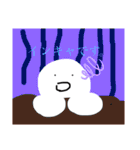 白くんのせいかつ（個別スタンプ：2）