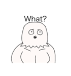 ガタイのいいアニマルズ（個別スタンプ：3）