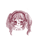 淡めいど（個別スタンプ：1）