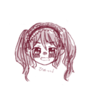 淡めいど（個別スタンプ：2）