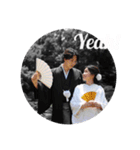 MACOchan HappyWedding（個別スタンプ：24）