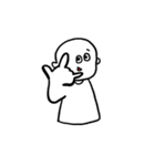 坊主くんとうさぎ（個別スタンプ：31）