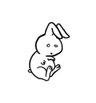 坊主くんとうさぎ（個別スタンプ：38）