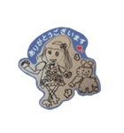 あかりちゃんお絵描き！（個別スタンプ：6）