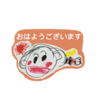 あかりちゃんお絵描き！（個別スタンプ：7）