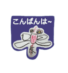 あかりちゃんお絵描き！（個別スタンプ：11）