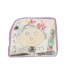 あかりちゃんお絵描き！（個別スタンプ：16）
