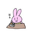 シャカリキウサギさん（個別スタンプ：18）