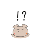 時々使いたくなるク・まゆこ・まゆお（個別スタンプ：3）