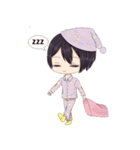 秀弘は今日もまだ書けない－日常編－（個別スタンプ：3）