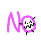 きもかわ顔文字（個別スタンプ：13）