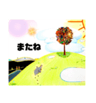 ゾウ キリン ネズミ アザラシ トラ 動物達（個別スタンプ：2）