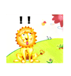 ゾウ キリン ネズミ アザラシ トラ 動物達（個別スタンプ：4）