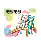 ゾウ キリン ネズミ アザラシ トラ 動物達（個別スタンプ：24）