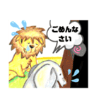 ゾウ キリン ネズミ アザラシ トラ 動物達（個別スタンプ：25）