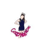 Cheerleaders 2 (Go Blue)（個別スタンプ：15）