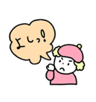 お祈りガール（個別スタンプ：6）