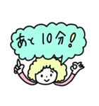 お祈りガール（個別スタンプ：7）