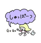 お祈りガール（個別スタンプ：9）