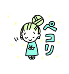 お祈りガール（個別スタンプ：14）
