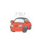 ゆるふわ マイカー（個別スタンプ：3）