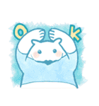 ハッピーホワイトベアスタンプ（個別スタンプ：2）