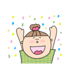 ちこりちゃん LINEの日スタンプ（個別スタンプ：5）