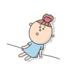 ちこりちゃん LINEの日スタンプ（個別スタンプ：10）