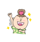 ちこりちゃん LINEの日スタンプ（個別スタンプ：13）