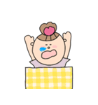 ちこりちゃん LINEの日スタンプ（個別スタンプ：19）