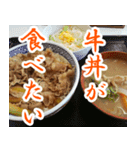 【牛丼専用】牛丼が食べたい（個別スタンプ：10）