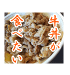 【牛丼専用】牛丼が食べたい（個別スタンプ：12）