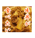 【牛丼専用】牛丼が食べたい（個別スタンプ：13）