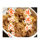 【牛丼専用】牛丼が食べたい（個別スタンプ：22）