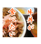 【牛丼専用】牛丼が食べたい（個別スタンプ：23）