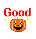 ハロウィン English phrases pumpkin 2（個別スタンプ：13）