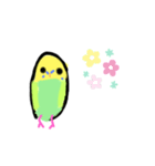 ほぼ、毎日使える手書きインコスタン2（個別スタンプ：6）