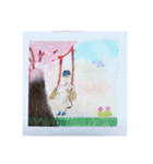 粉絵（個別スタンプ：7）