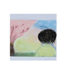 粉絵（個別スタンプ：9）