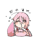 うぱ娘のすたんぷ（個別スタンプ：3）