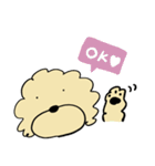 愛犬ぷぷたんの日常タメ口なスタンプ（個別スタンプ：5）