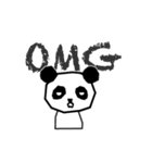 OMG PANDA 24種（個別スタンプ：4）