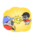 パグの「はなのり君」の1年間（個別スタンプ：14）